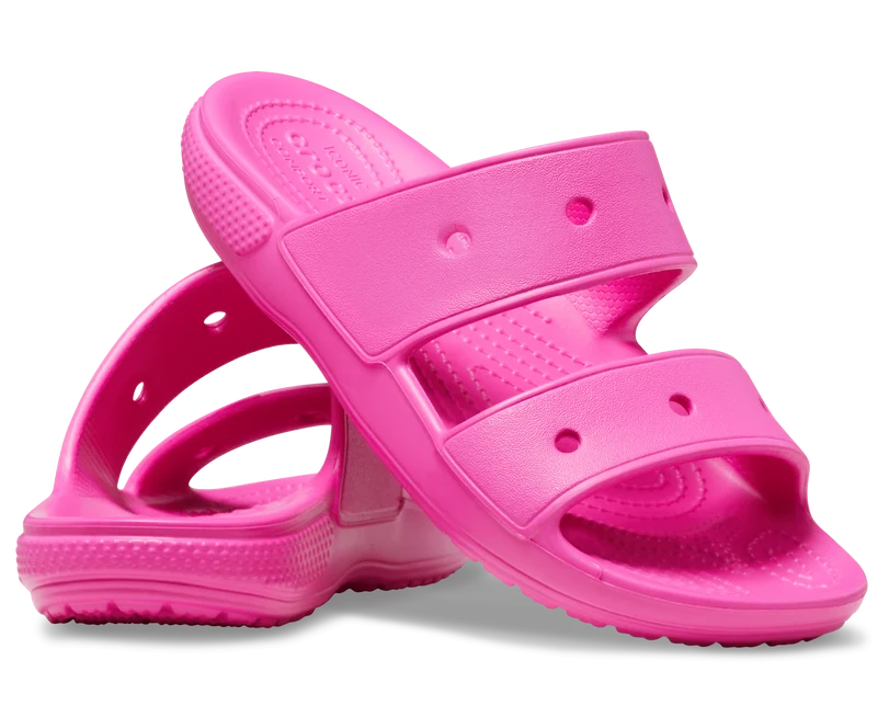Crocs Klassische Unisex-Sandale – Saftrosa