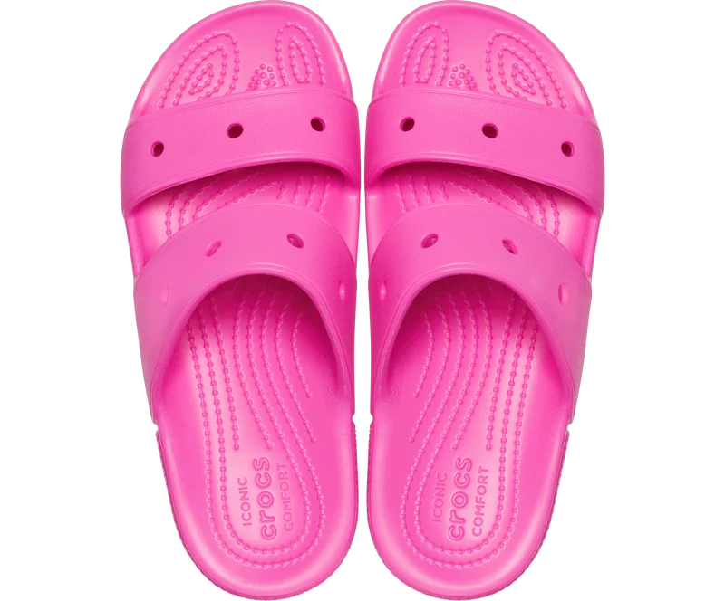 Crocs Klassische Unisex-Sandale – Saftrosa