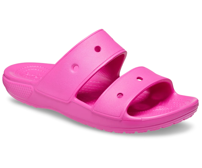 Crocs Klassische Unisex-Sandale – Saftrosa