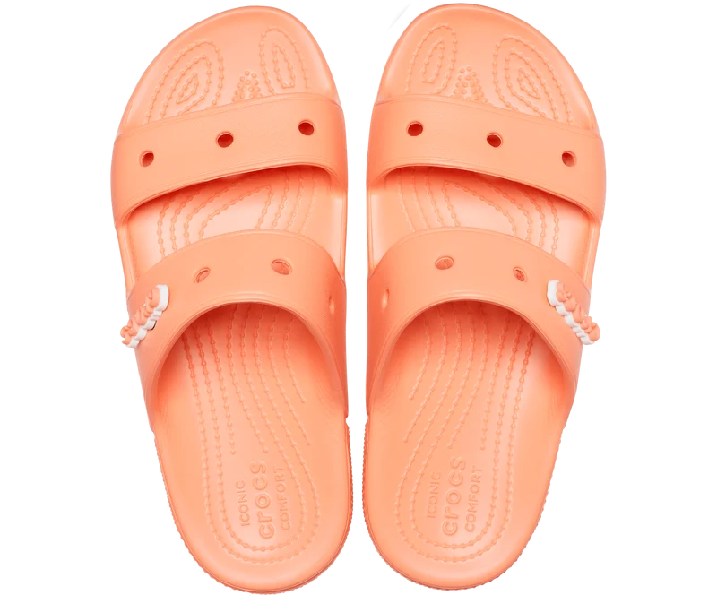Crocs Klassische Unisex-Sandale – Papaya