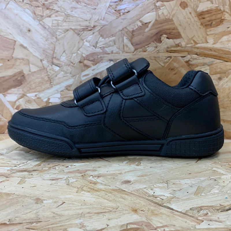 Geox Kinder Poseido BA Schulschuhe – Schwarz