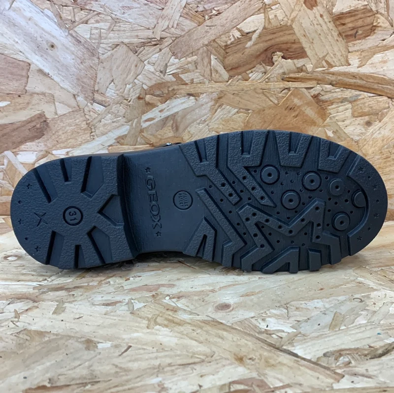 Geox Kinder Casey GE Lackschuh – Schwarz