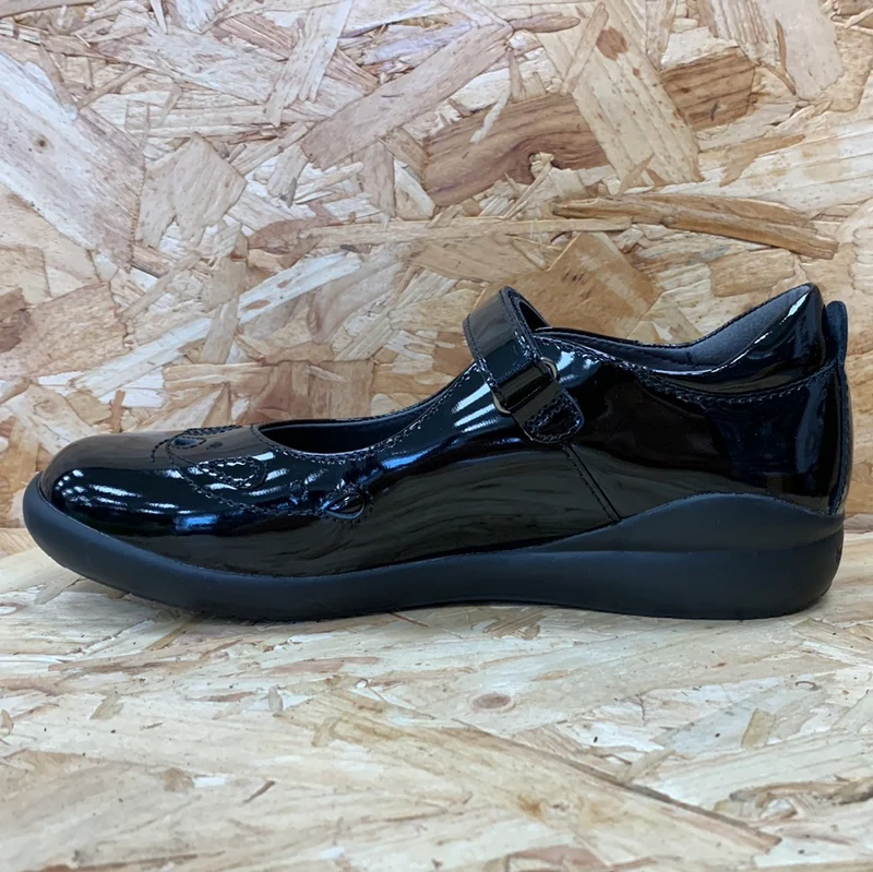 Biomecanics Kinder Dolly Schulschuh aus Lackleder – Schwarz