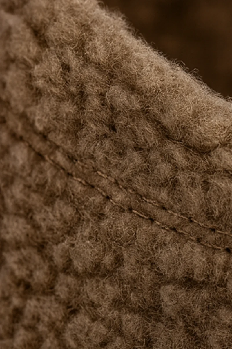 Winnie Warme Teddy Slippers | Khaki