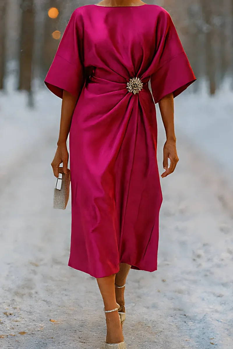 Anne Langes Abendkleid | Rosa
