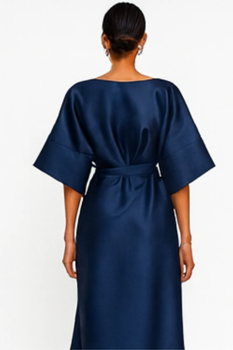 Anne Langes Abendkleid | Marineblau
