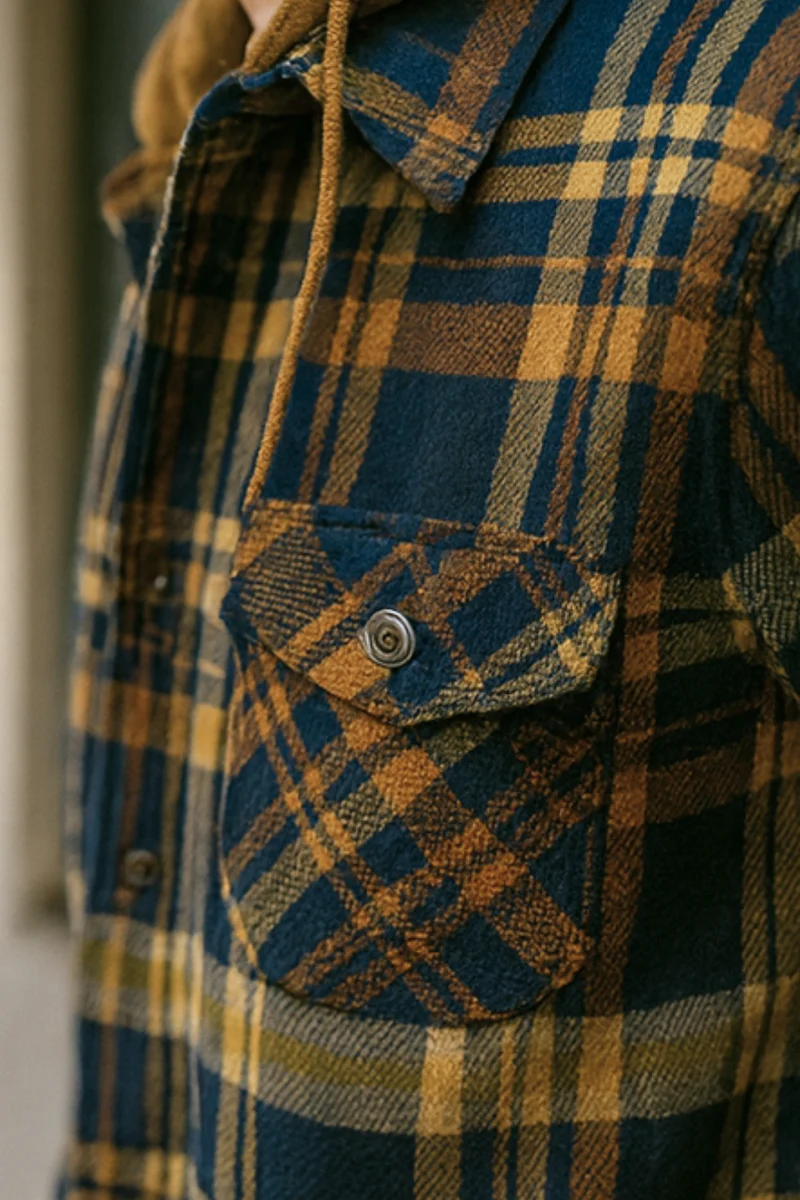 Harper | Patchwork Geruite Jas