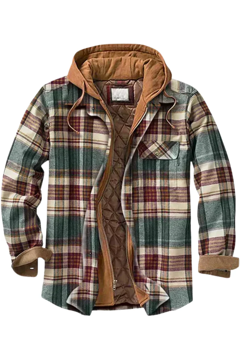 Harper | Patchwork Geruite Jas