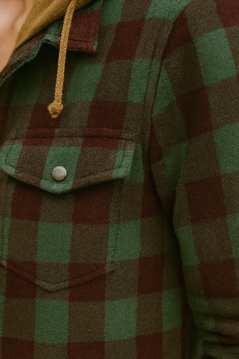 Harper | Patchwork Geruite Jas