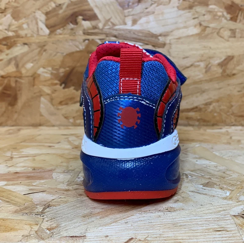 Geox Kinder Marvel Spiderman Leuchtende Turnschuhe – Blau