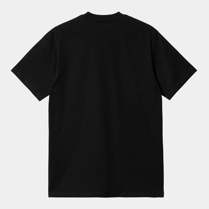 Carhartt WIP Herren Sound Experience Kurzarm-T-Shirt – Schwarz