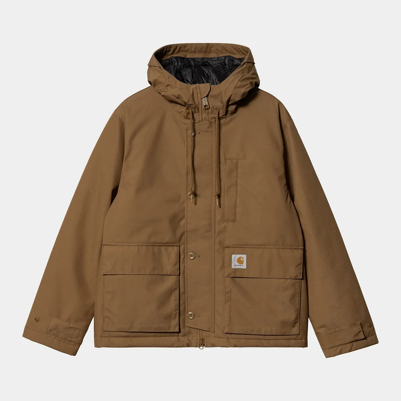 Carhartt WIP Herren-Valley-Jacke – Hamilton Brown