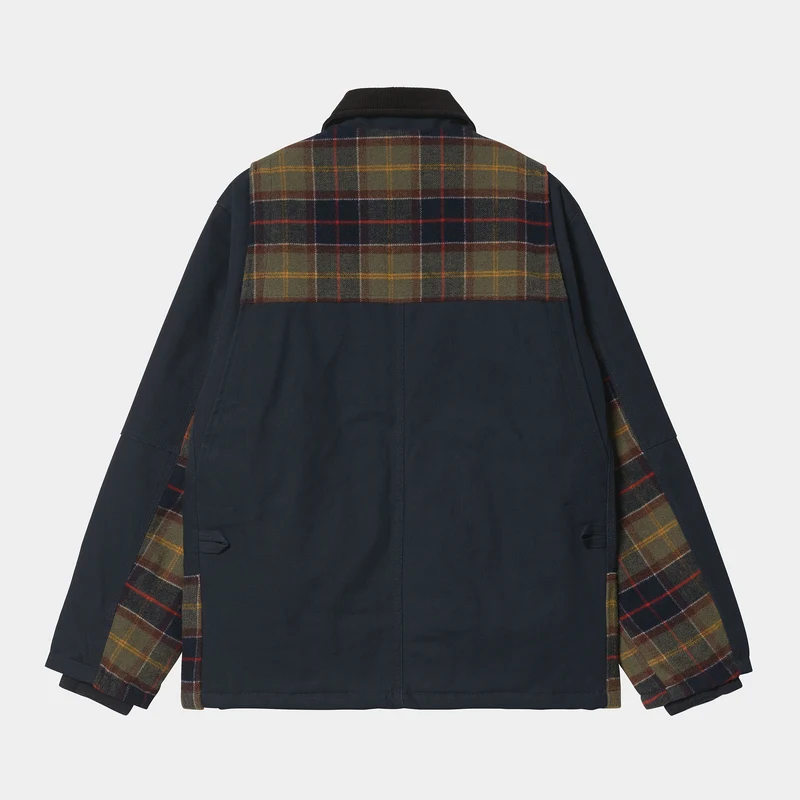 Carhartt WIP Highland-Wolljacke für Herren – Dunkelblau