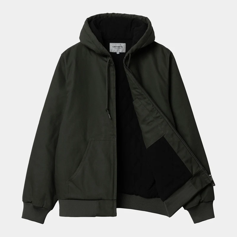 Carhartt WIP Aktive Herren-Jacke aus Bio-Baumwolle – Buchsbaum