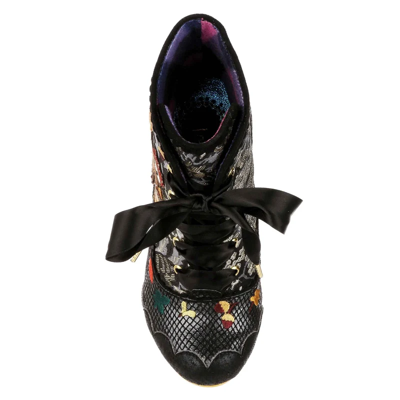 Irregular Choice Damen Squirrel Away High Heel - Schwarz