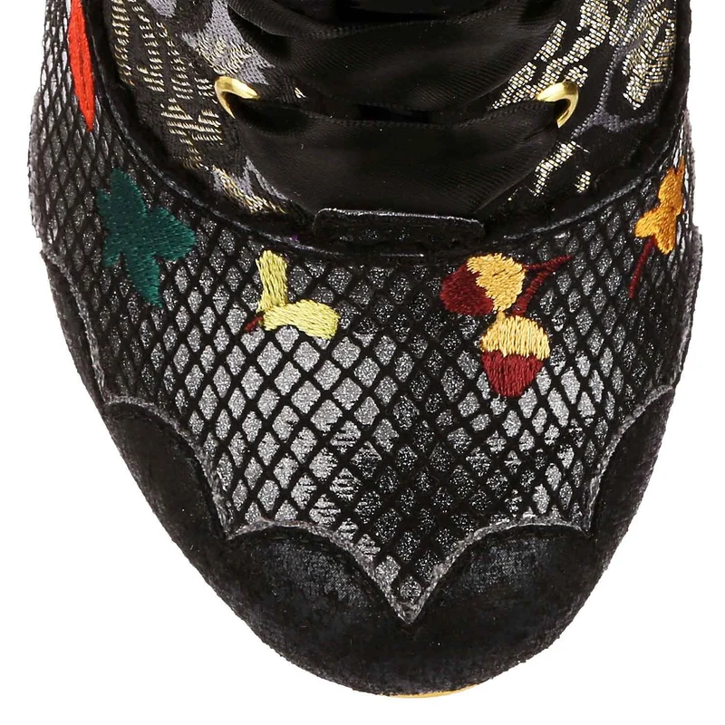 Irregular Choice Damen Squirrel Away High Heel - Schwarz