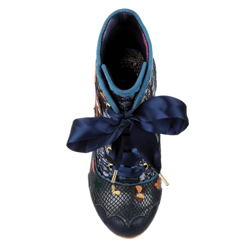 Irregular Choice Damen Squirrel Away High Heel - Blau