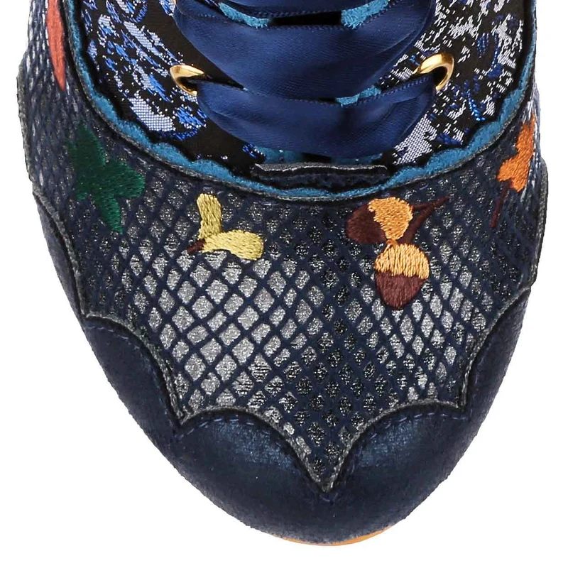 Irregular Choice Damen Squirrel Away High Heel - Blau