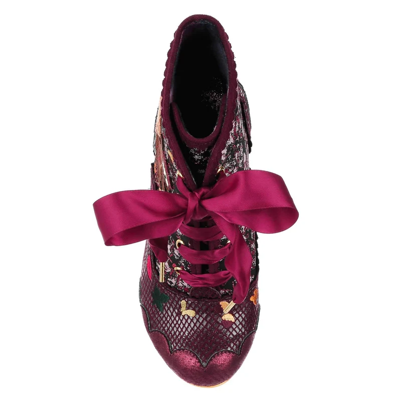 Irregular Choice Damen Squirrel Away High Heel - Rot