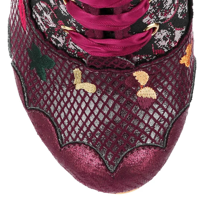 Irregular Choice Damen Squirrel Away High Heel - Rot