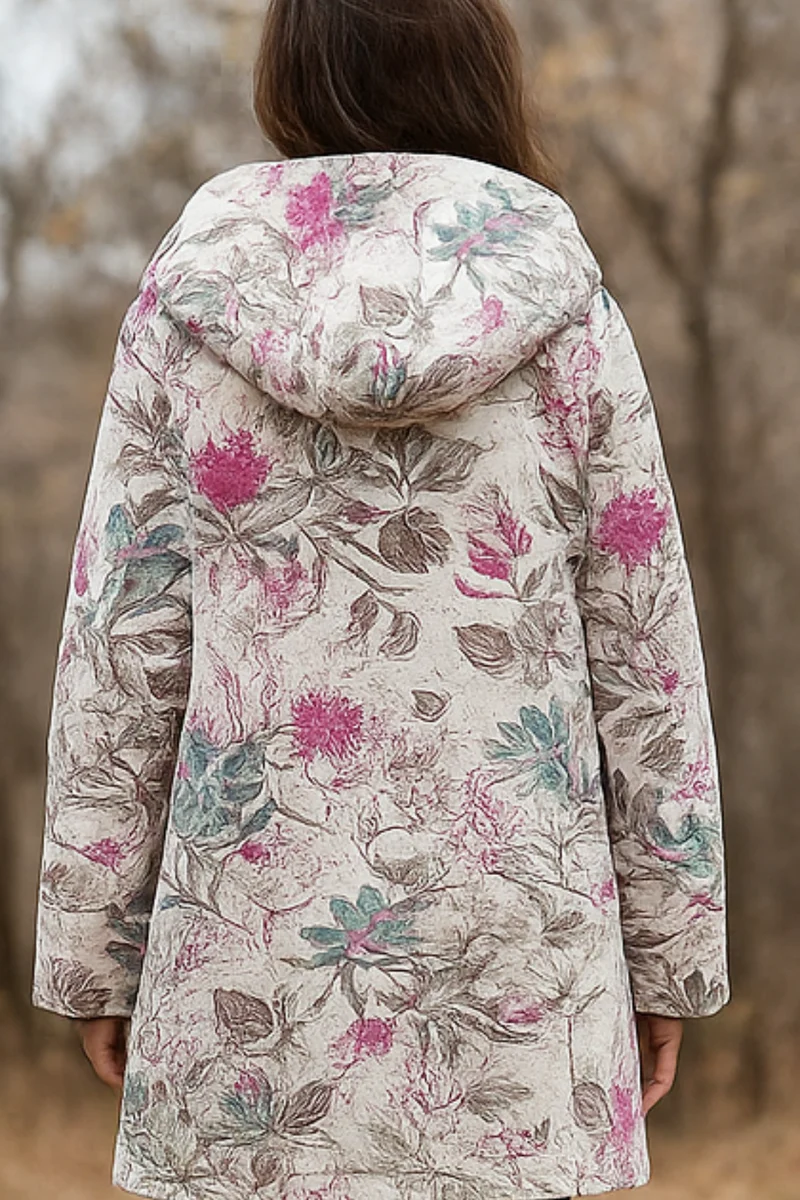 Lamelia Jacke mit Fleecefutter | Rosa