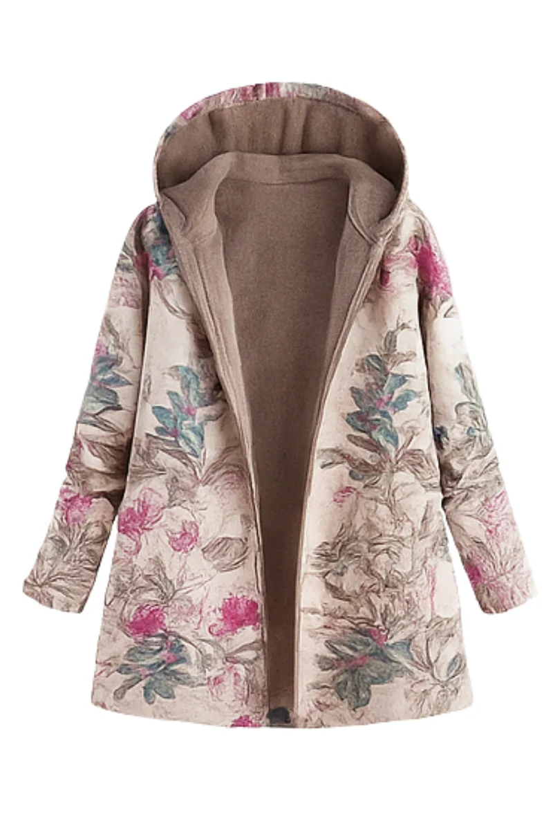 Lamelia Jacke mit Fleecefutter | Rosa