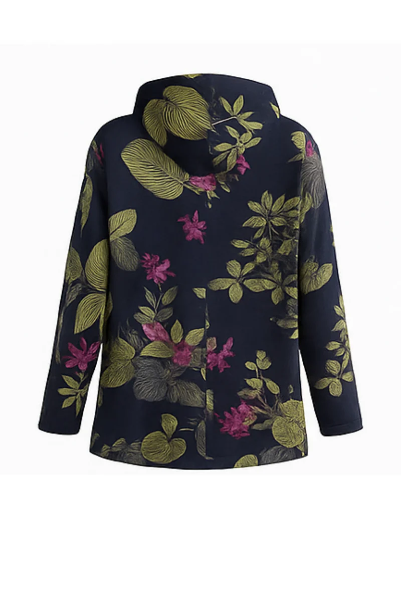Lamelia Jacke mit Fleecefutter | Dunkelblau