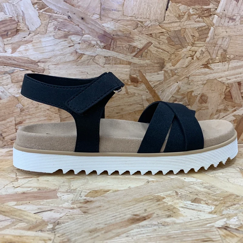 MyKai Damen Laura High Sandale – Schwarz
