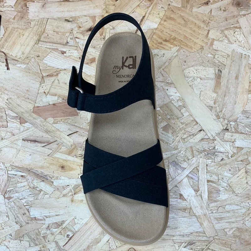 MyKai Damen Laura High Sandale – Schwarz