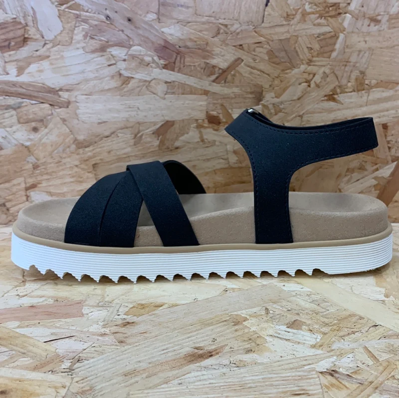 MyKai Damen Laura High Sandale – Schwarz