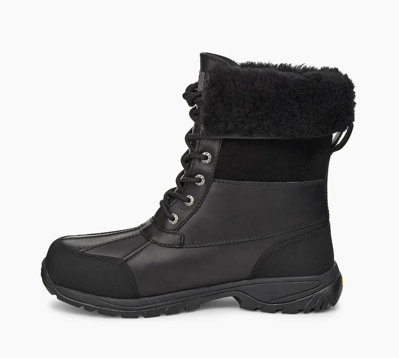 UGG Wasserdichte Butte-Stiefel für Herren – Schwarz