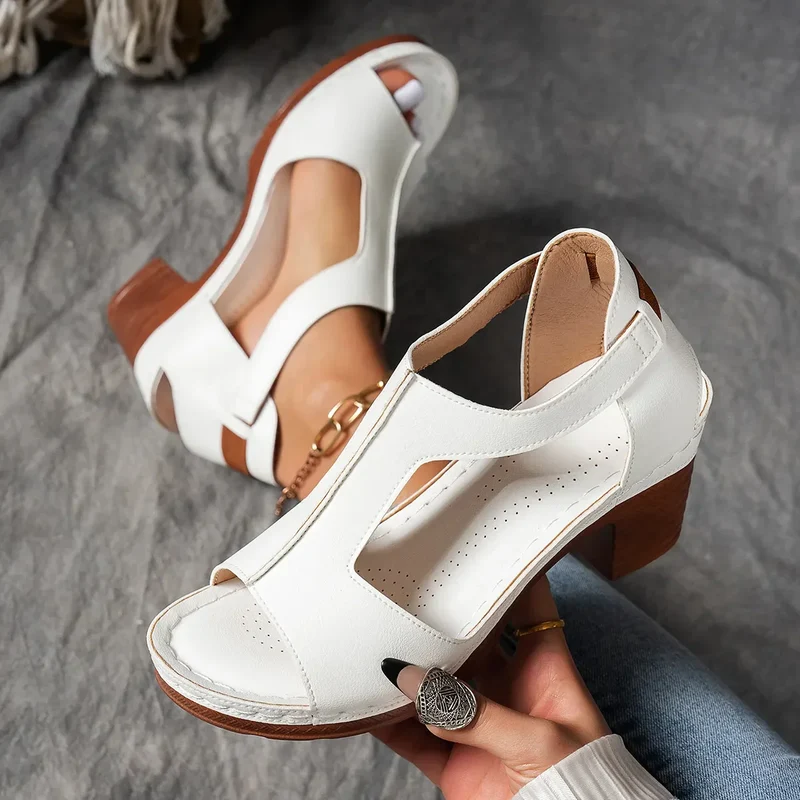 Pennylane | Orthopädische Damen Sandalen Blockabsatz