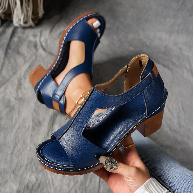 Pennylane | Orthopädische Damen Sandalen Blockabsatz