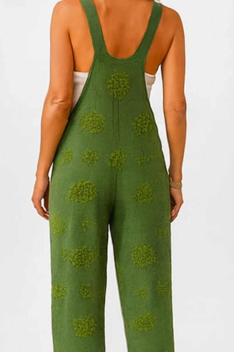 Mayah Künstlerischer Overall-Jumpsuit | Grün