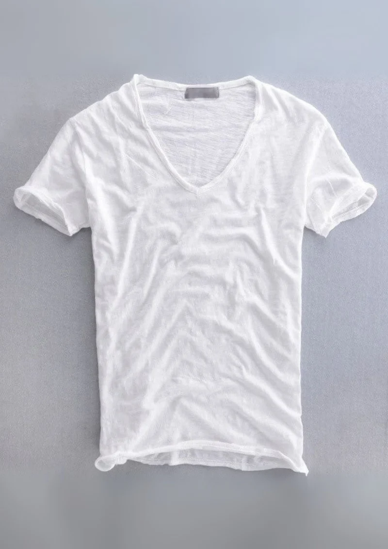 Jadrien Sunspel T-Shirt aus Bio-Baumwolle | Weiß