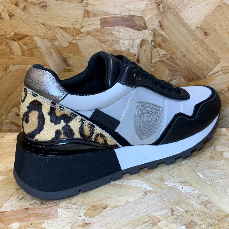 Carmela Mode-Sneaker aus Leder für Damen – Ice