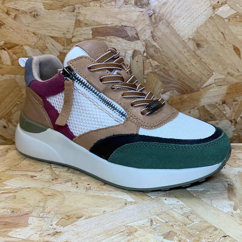 Carmela Mode-Sneaker aus Leder für Damen – Kamel