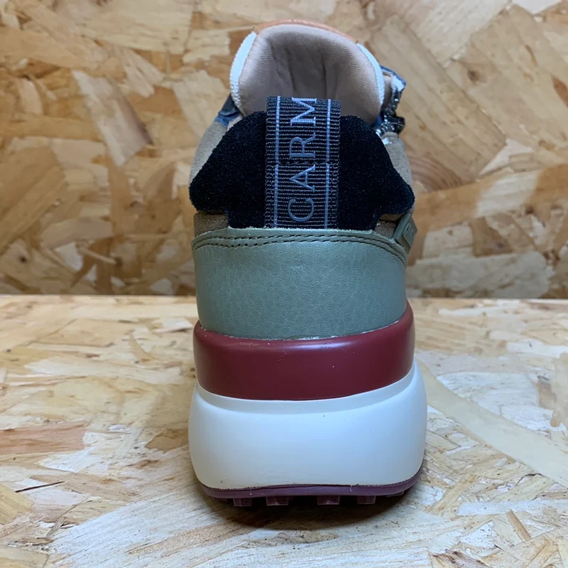 Carmela Mode-Sneaker aus Leder für Damen – Jeansblau