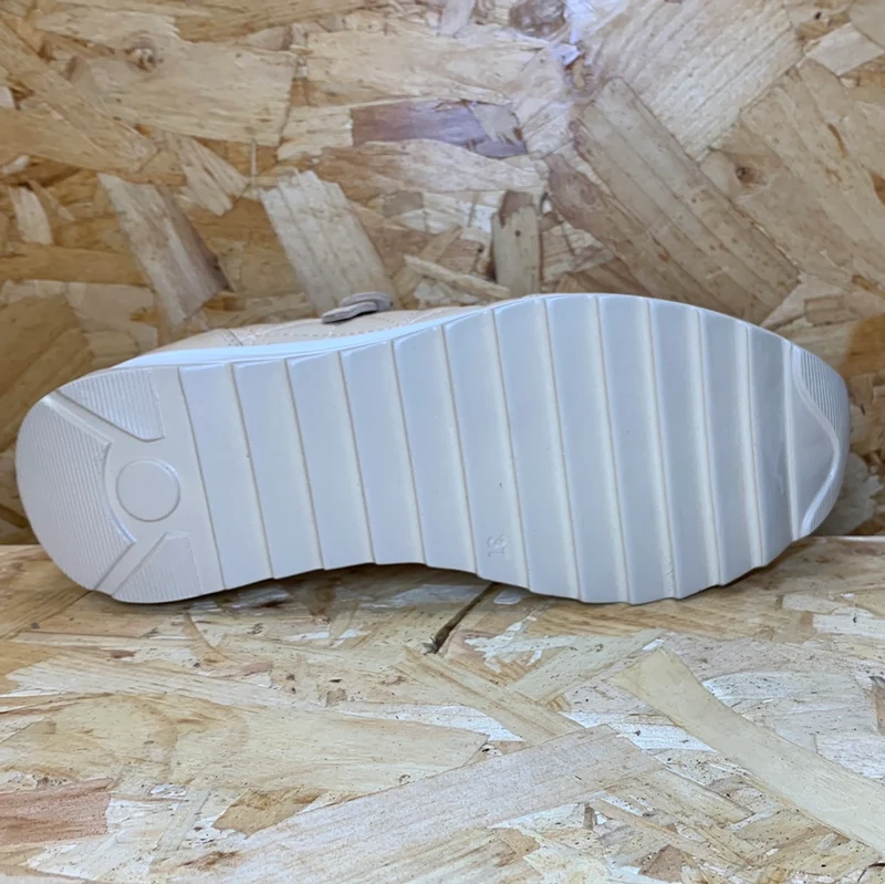 Carmela Mode-Sneaker aus Leder für Damen – Beige