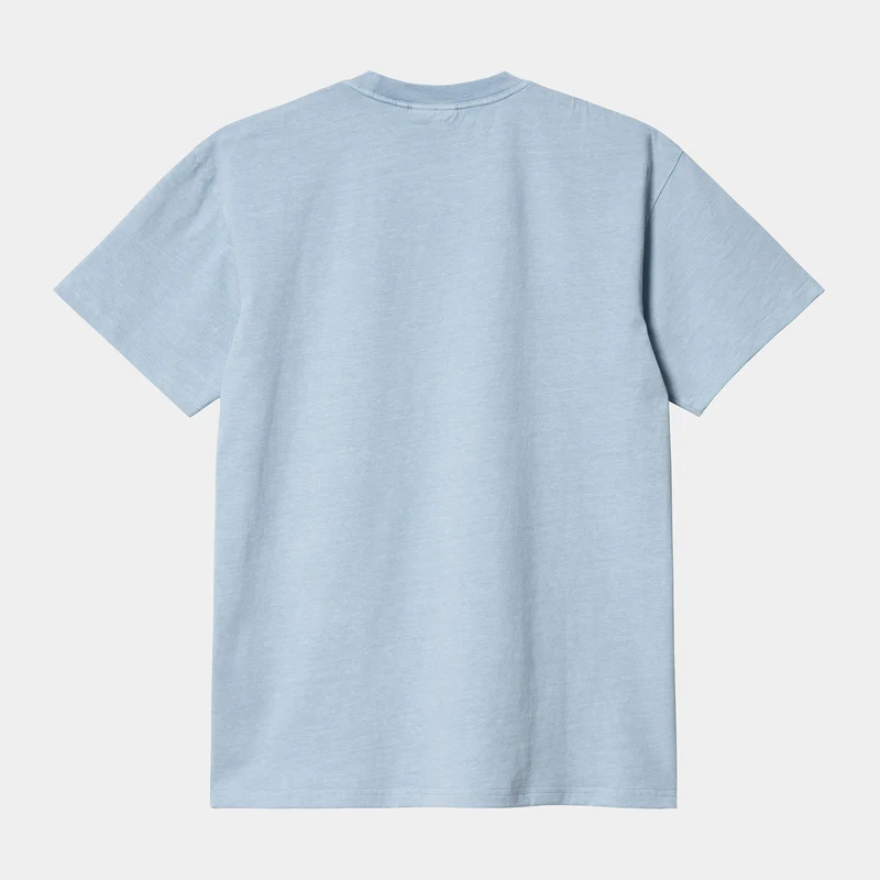 Carhartt WIP Herren Duster Kurzarm-T-Shirt – Misty Sky
