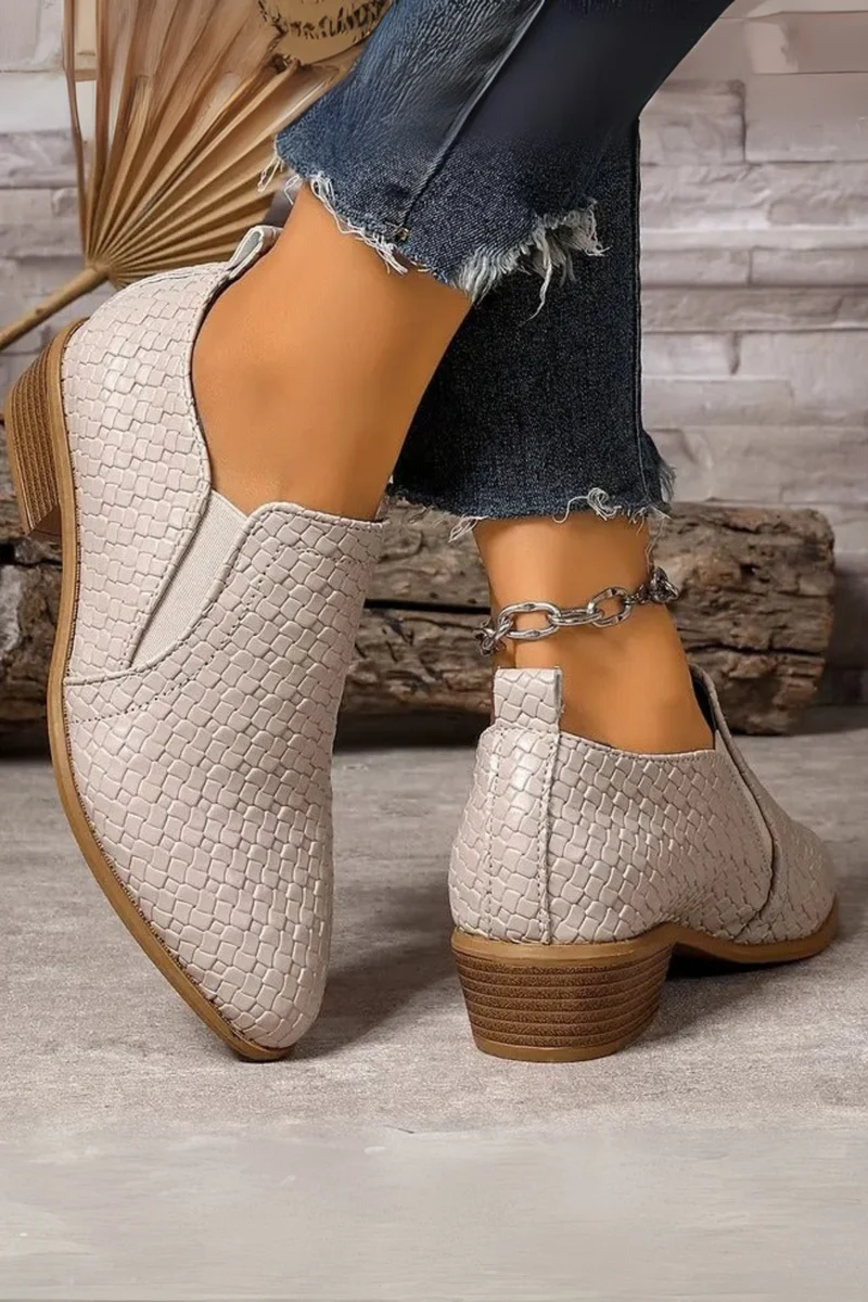 Xandra Orthopädische Oxford-Schuhe aus Leder | Weiß