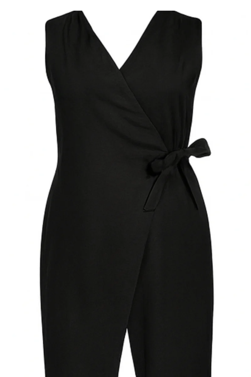 Victoria Jumpsuit | Schwarz