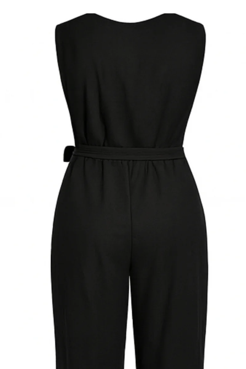 Victoria Jumpsuit | Schwarz
