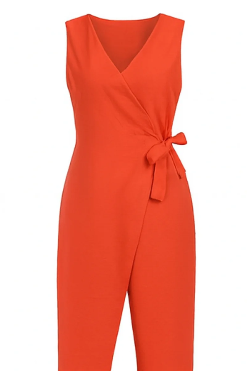 Victoria Jumpsuit | Rot