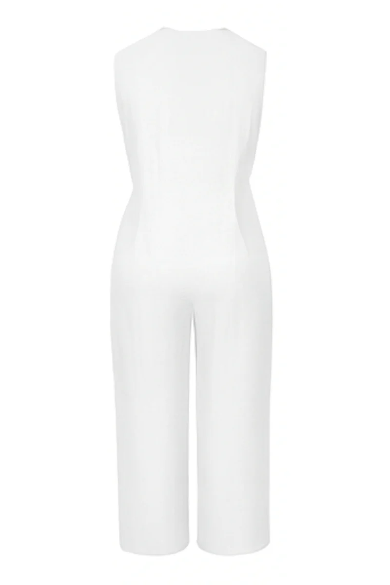 Victoria Jumpsuit | Weiß