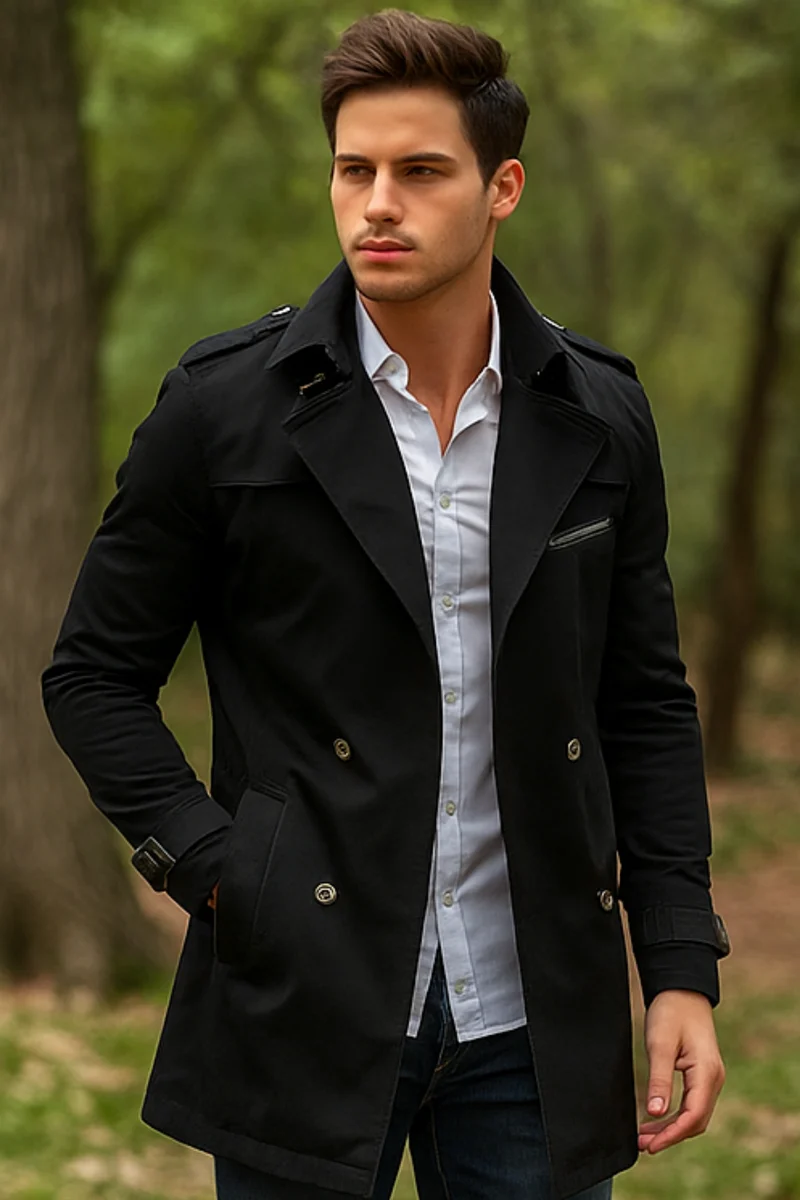 Johnson Premium Jacke für Herren | Schwarz