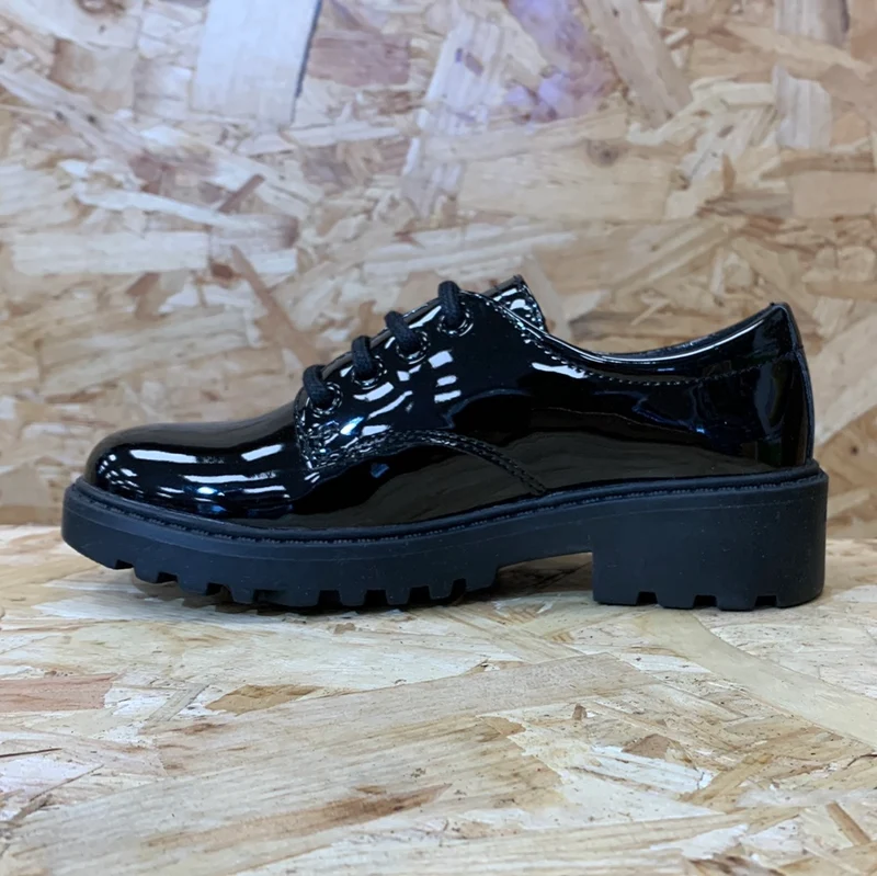 Geox Schulschuh Casey C Patent für Kinder – Schwarz