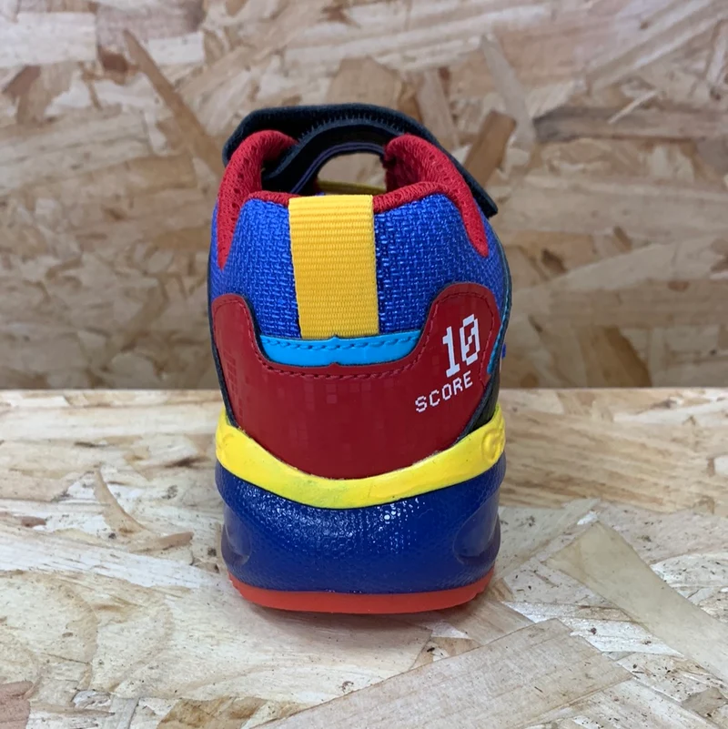 Geox Bayonyc Light Up Sneakers für Kinder – Royal / Rot