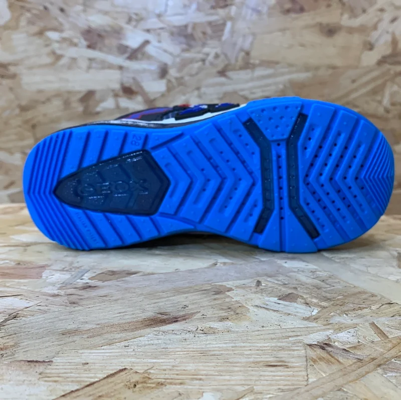 Geox Bayonyc Light Up Sneakers für Kinder – Königsblau/Marineblau