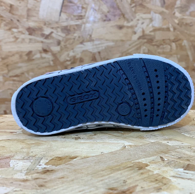 Geox Säugling Kilwi Marvel Spiderman High-Top-Trainer – Marineblau/Königsblau